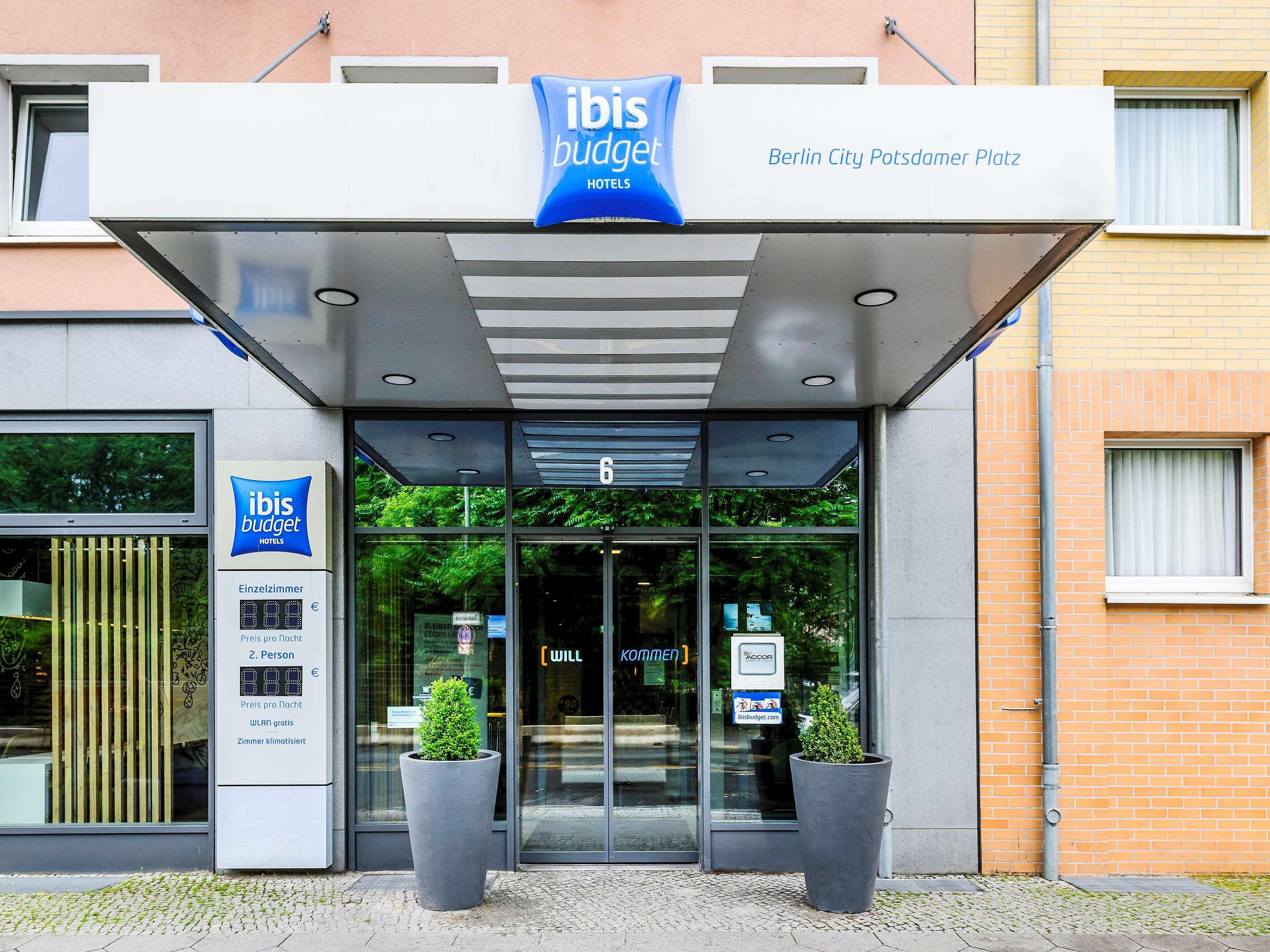 Hotel Ibis Budget Berlin Potsdamer Platz Exterior foto